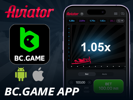 Download BC.Game app for Aviator India game