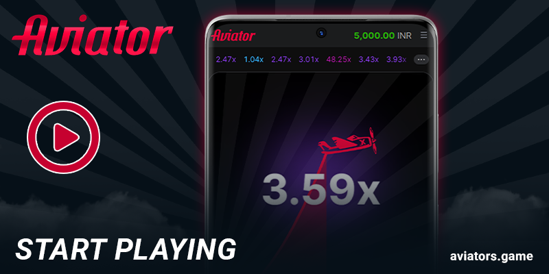 Start playing Aviator app for real money